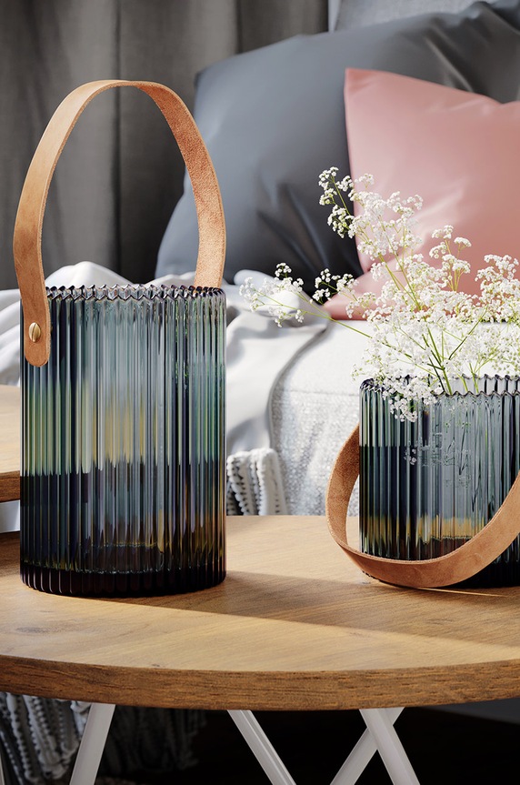 Salon i sypialnia Wazon dekoracyjny 4251838548608 zielony