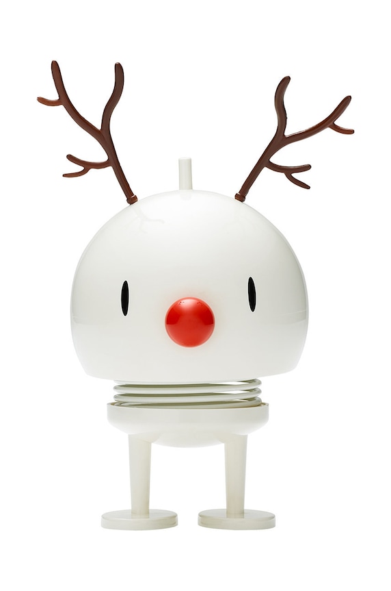 Hoptimist dekoracja Reindeer Bumble M biały 26180