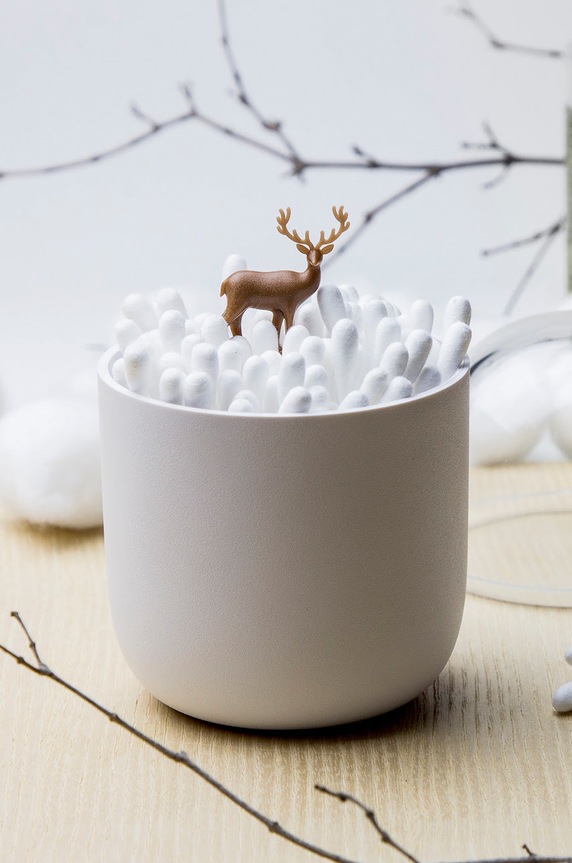 Qualy pojemnik na patyczki higieniczne 10220B multicolor