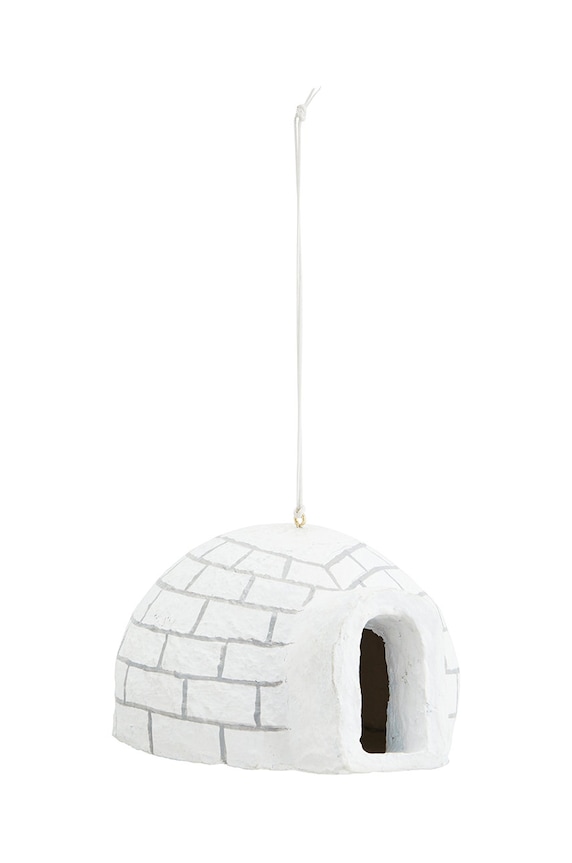 Madam Stoltz decorație (2-pack) alb MS2011.3