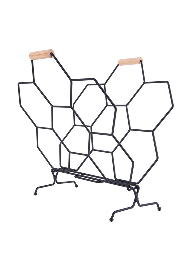 Nosilec za časopis Present Time siva PT3614BK