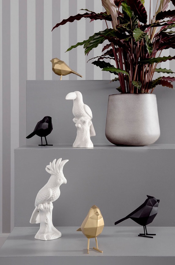Present Time decorazione PT3335BK nero AA00