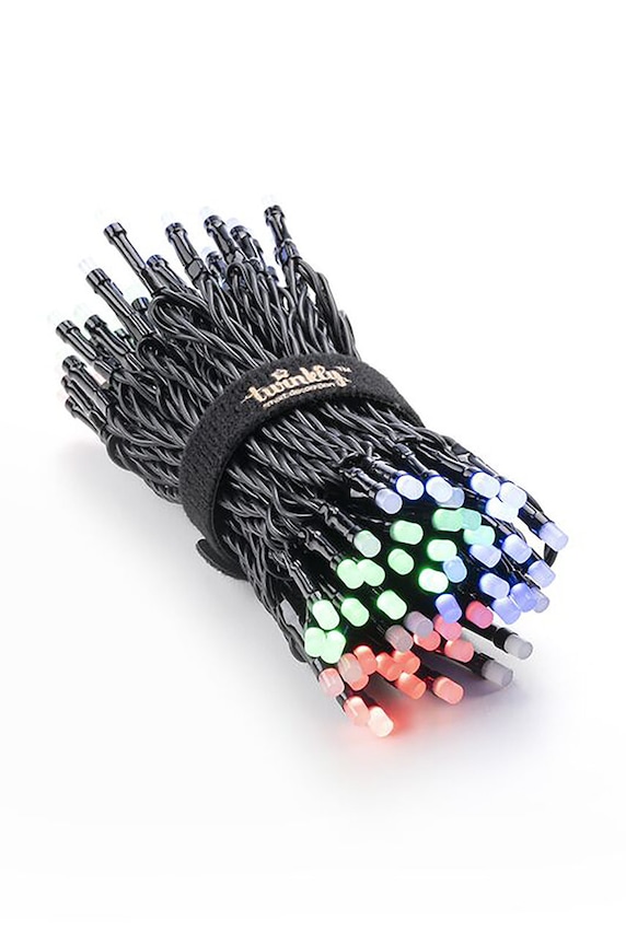Twinkly inteligentne lampki choinkowe 100 LED RGB 8mb TWS100STP.BEU czarny AA00