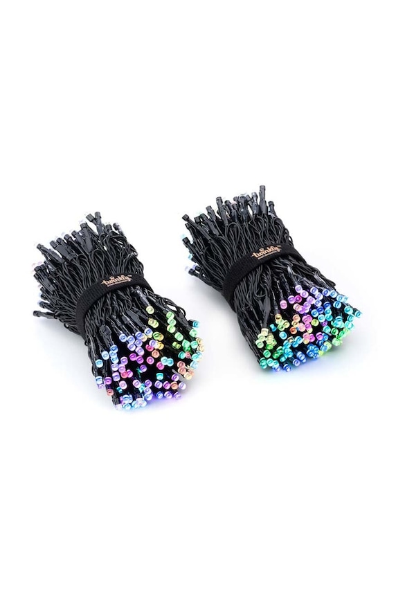 Twinkly okos karácsonyi fényfüzér Strings 400 LED RGB 32mb TWS400STP.BEU fekete AA00