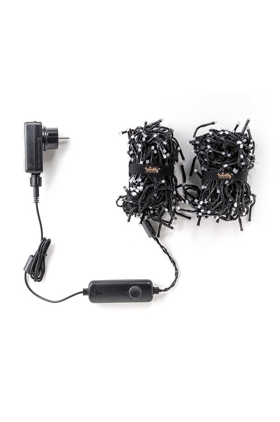Lifestyle Twinkly lampade inteligenti natalizie Strings 400 LED RGB 32mb TWS400STP.BEU nero