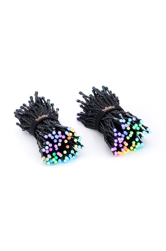 Twinkly inteligentne lampki choinkowe Strings 250 LED RGB + W 20mb TWS250SPP.BEU czarny AA00
