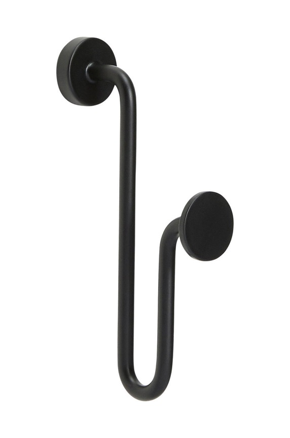 Hübsch Cuier Swing negru 991512