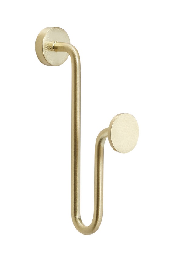 Hübsch Cuier Swing galben 991513