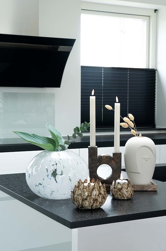 House Nordic wazon dekoracyjny With Face multicolor 4441707