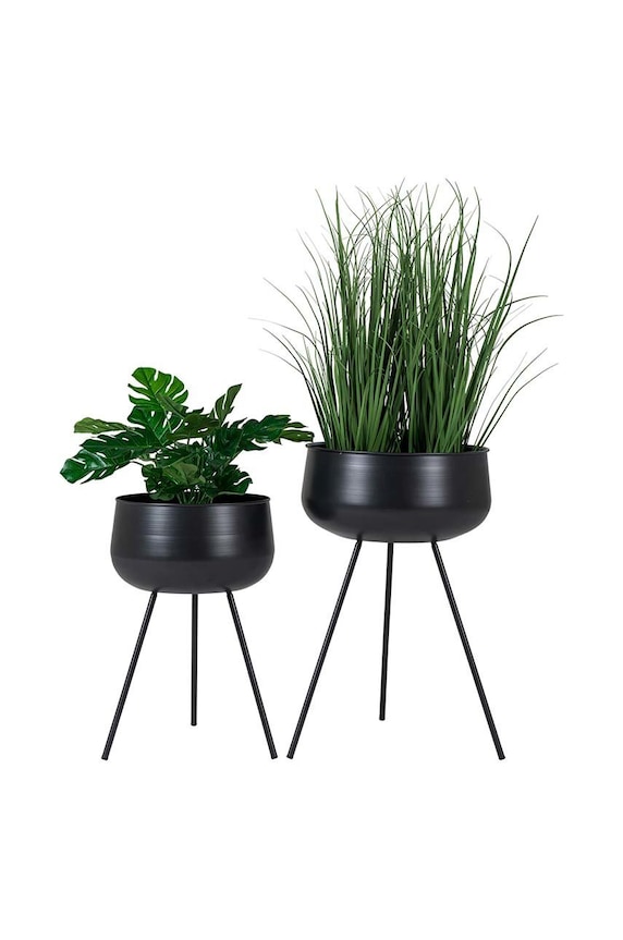 House Nordic un set de ghivece de flori cu suport Ardola 28 x 46 / 34 x 56 cm 2-pack 9001170 multicolor AA00