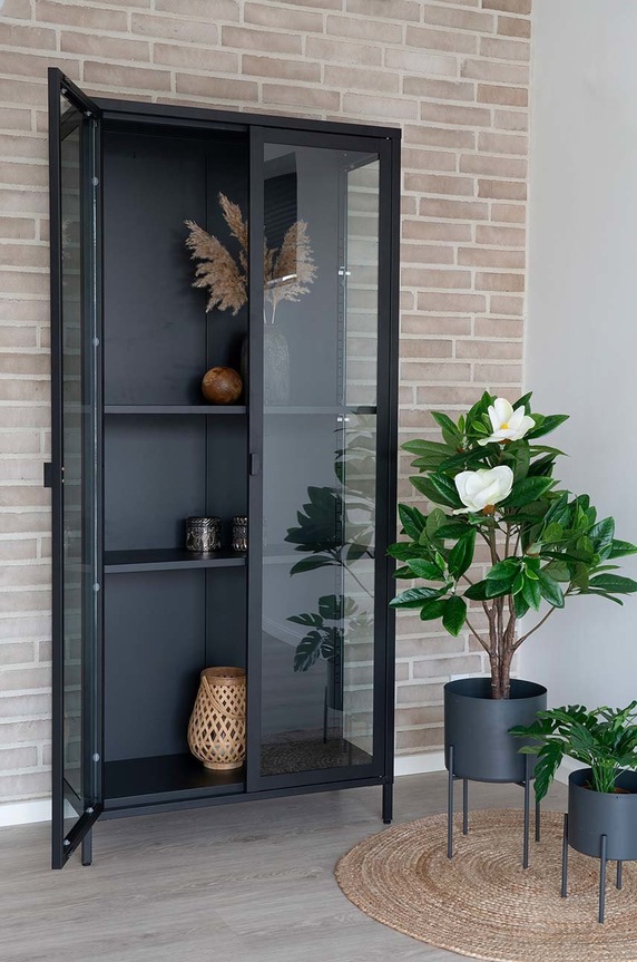 House Nordic tárolóedények készlete fedővel Jars In Smoked Glas 2 db 4442050