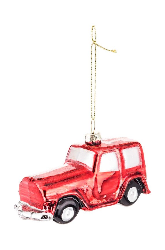 Kuglica za bor crvena 146624