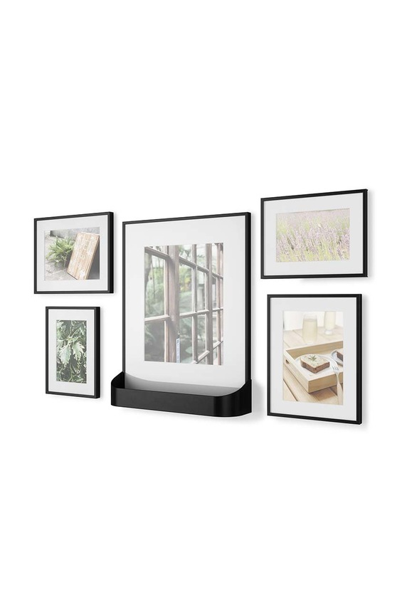 Umbra zestaw ramek na zdjęcia 5-pack 1014372.040 czarny AA00