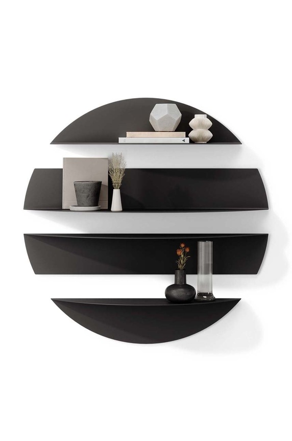 Sada nástěnných polic Umbra 4-pack 1018194.040 černá AA00