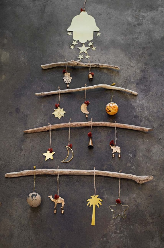 Madam Stoltz bombka choinkowa AL.917 multicolor AA00