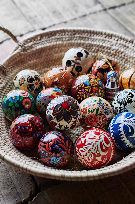 Madam Stoltz bombka choinkowa multicolor AL.917