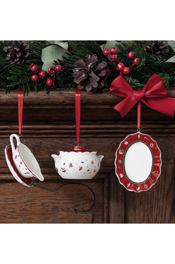 Villeroy & Boch zestaw ozdób świątecznych Toy's Delight 3-pack 1486596666 multicolor AA00