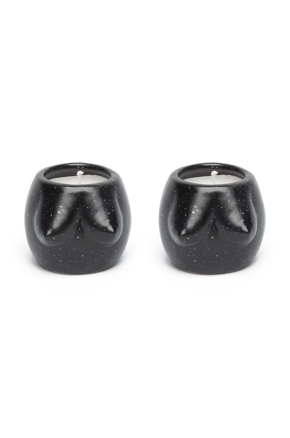 Декоративні свічники Helio Ferretti 2-pack чорний 121950