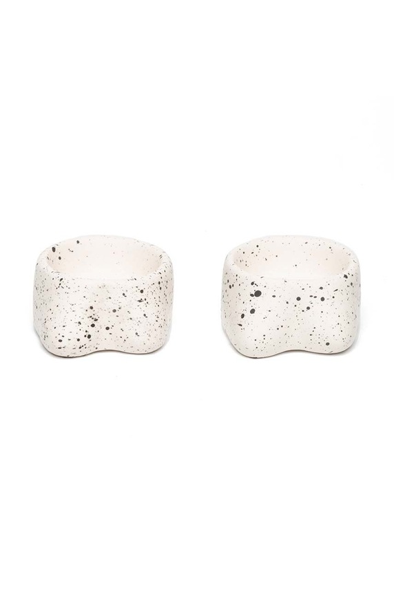 Helio Ferretti sfesnice decorative 2-pack alb 121946