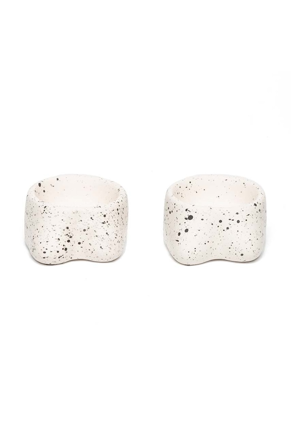Helio Ferretti sfesnice decorative 2-pack alb 121946