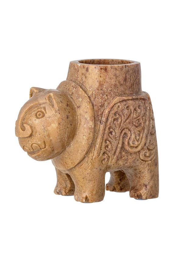 Ukrasni svijećnjak Bloomingville Novia smeđa 82059539