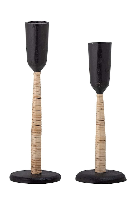 Set svijećnjaka Bloomingville 2-pack crna 82059492