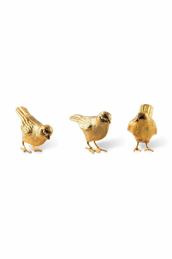 Dekoracije Pols Potten 3-pack zlatna 390.300.050