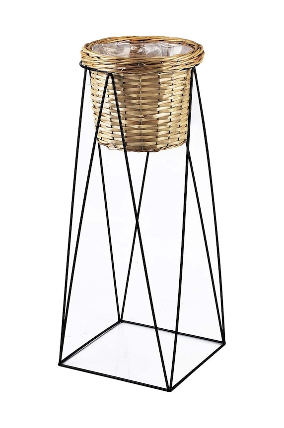 Affek Design doniczka ze stelażem Swen 70 x 30 x 26 cm multicolor HTOP7195.PROM