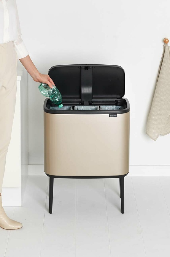 Koš za smeće Brabantia Bo Touch Hi, 3 x 11 L 304644