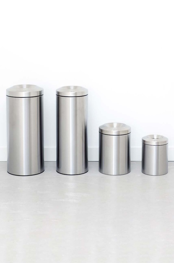 Brabantia kosz na śmieci samogaszący Matt Stell 7 L 378942 szary