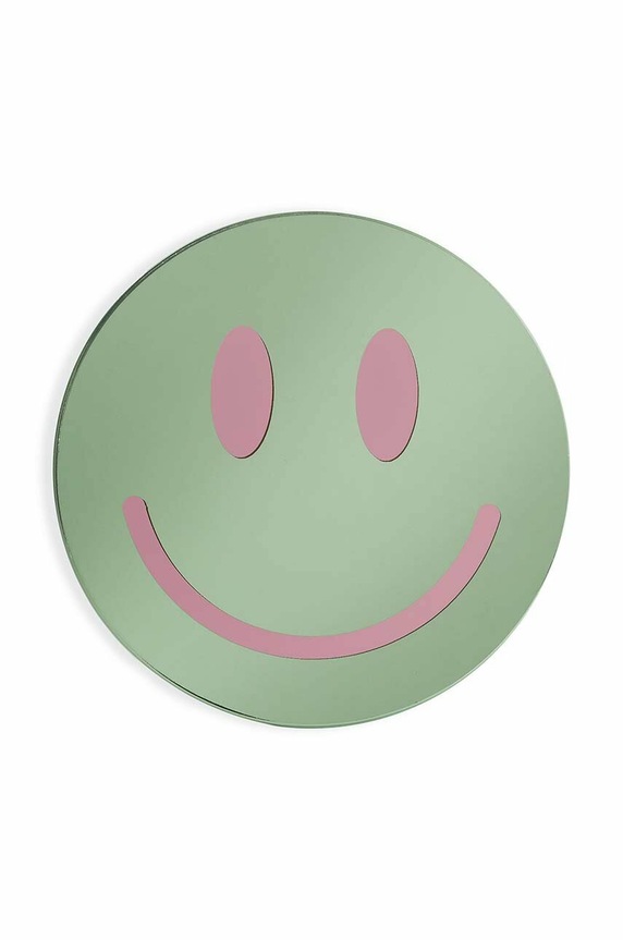 Nástěnné zrcadlo &k amsterdam Smile Pink růžová 1654.01