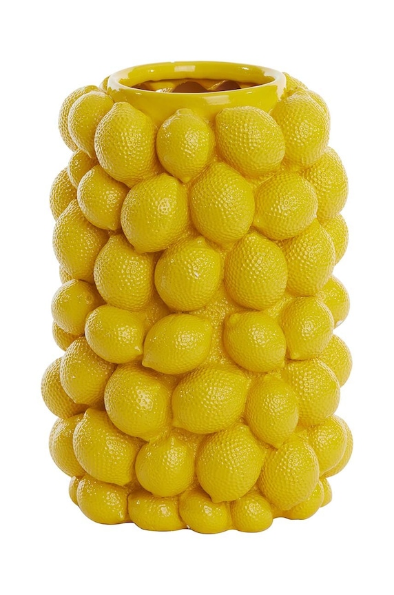 Light & Living vaso decorativo Lemon giallo 5845162