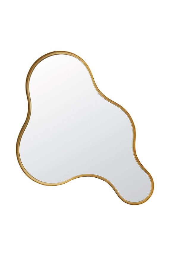 Light & Living specchio da parete giallo 7316185