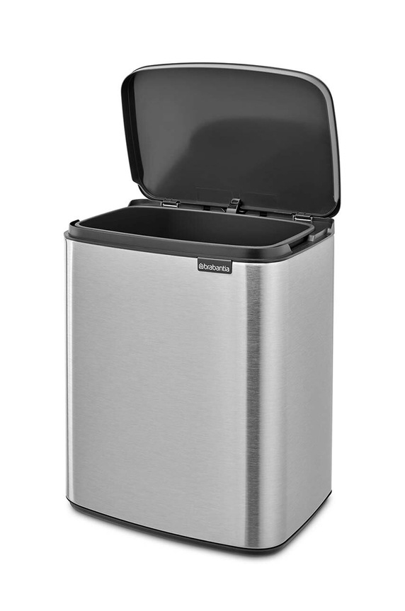 Kuchnia i bar Brabantia kosz na śmieci Bo 12 L 230486 szary