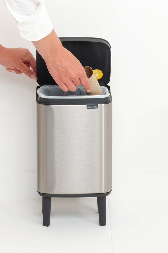 Brabantia kosz na śmieci Bo Bin Hi, 4 L 227103 szary