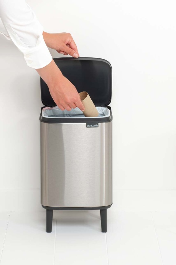 Odpadkový kôš Brabantia Bo Bin Hi 7 L 227189 sivá