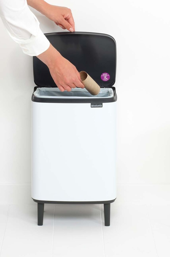 Koš za smeće Brabantia Bo Bin Hi 12 L 227240 bijela