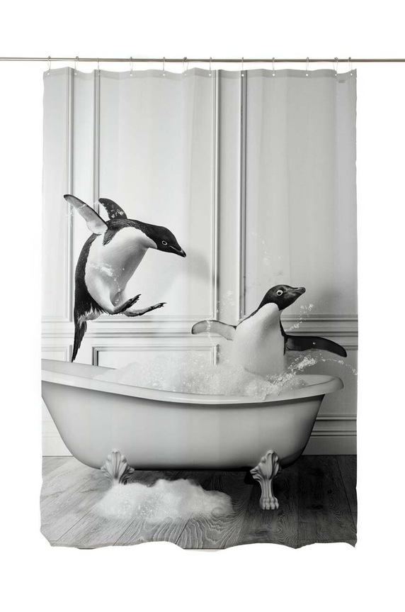 Kupaonski zastor Little Nice Things šarena 8839841