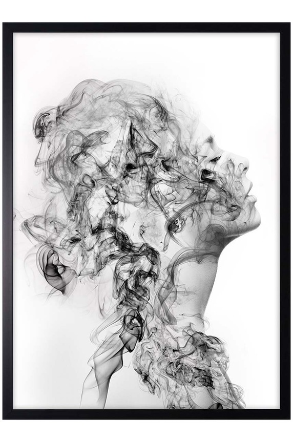 Διακοσμητικό τοίχου σε χαρτί κορνίζας 50x70 cm πολύχρωμο AN0029.