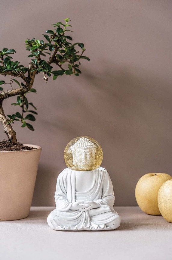 Donkey dekoracja The White Buddha 330453 biały AA00