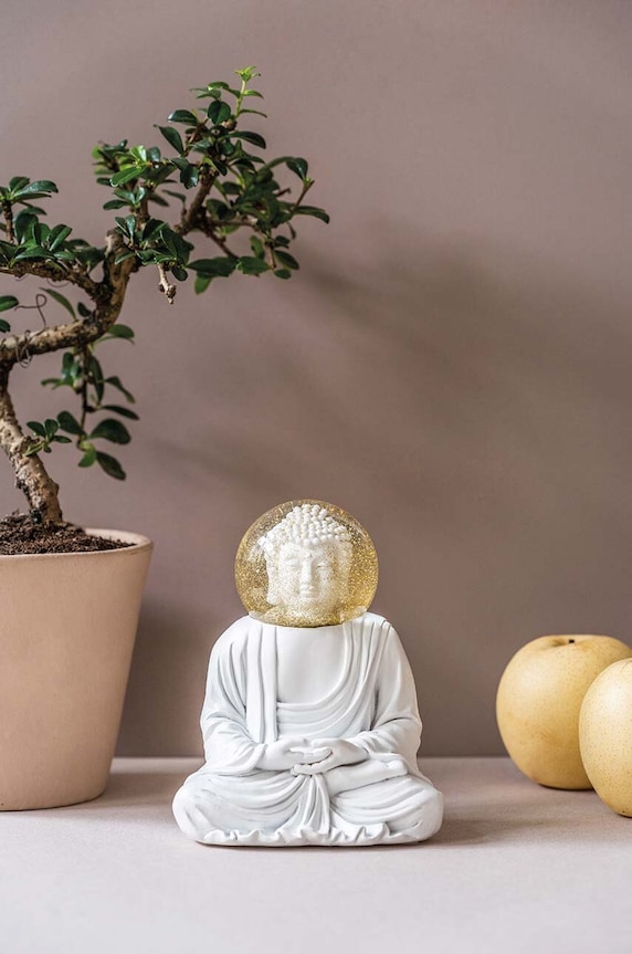 Donkey dekoracja The White Buddha 330453 biały AA00