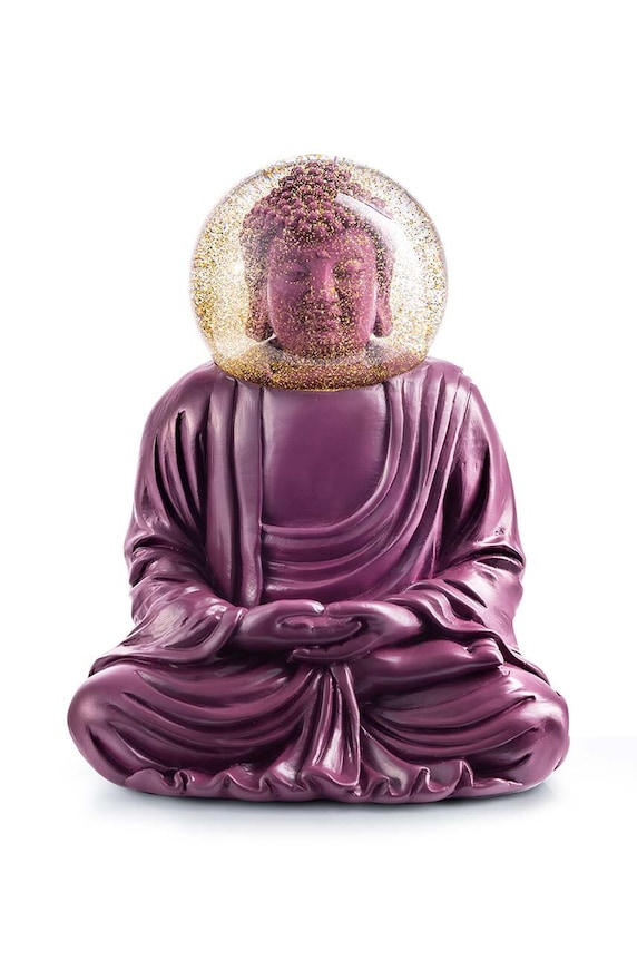 Dekorácia Donkey The Purple Buddha fialová 330476
