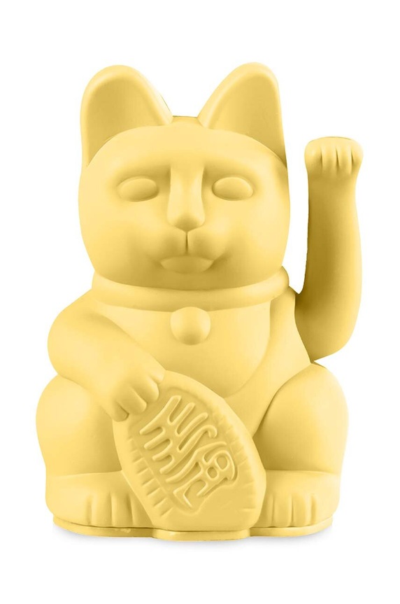 Dekorácia Donkey Lucky Cat Mini žltá 330543