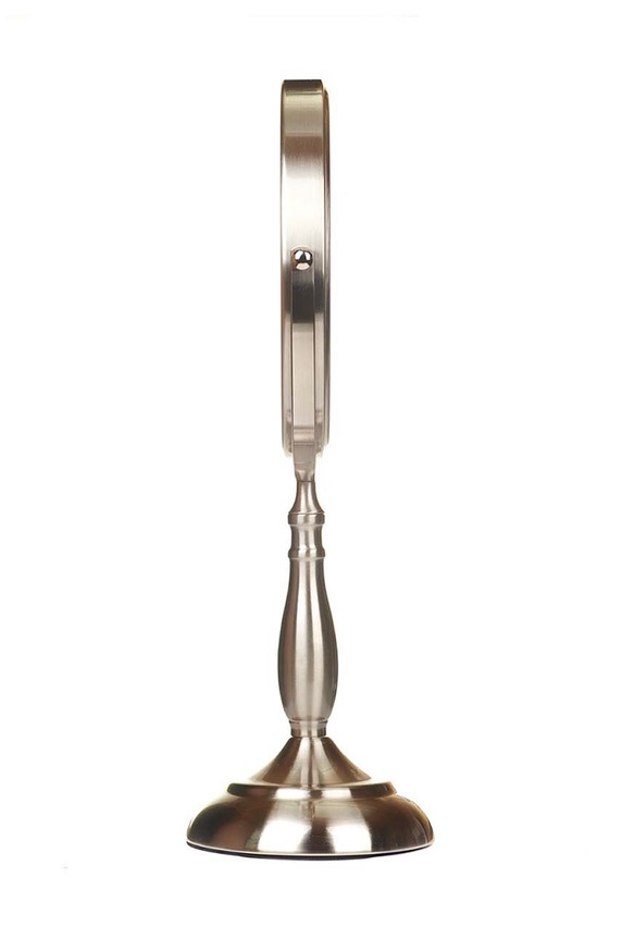 Obývacia izba a spálňa Kúpeľňové zrkadlo Danielle Beauty Satin Nickel Van D842 viacfarebná