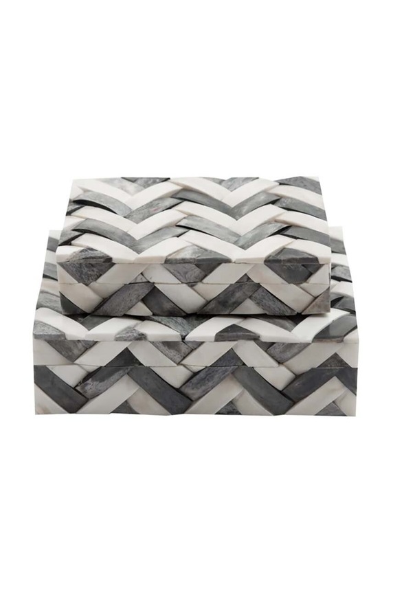 AU Maison set de cutii de depozitare 2-pack multicolor 969.457.804.256