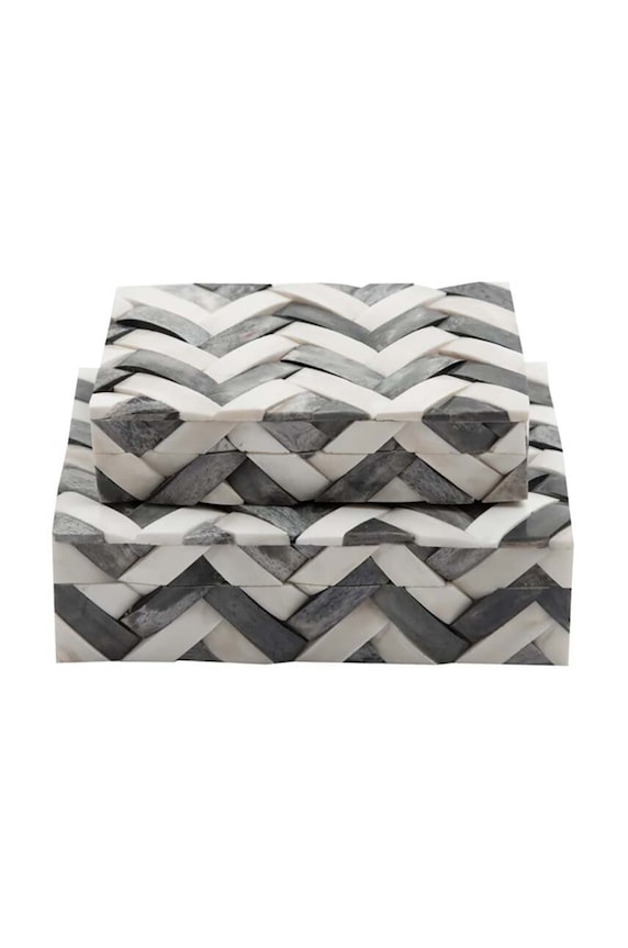 AU Maison set de cutii de depozitare 2-pack multicolor 969.457.804.256