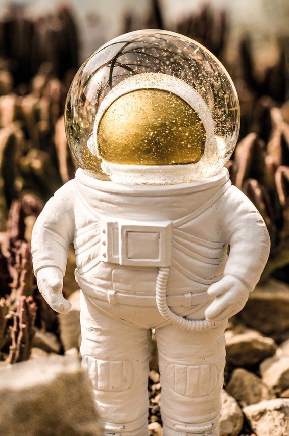 Salon i sypialnia Donkey dekoracja Summerglobe The Astronaut 330441 multicolor