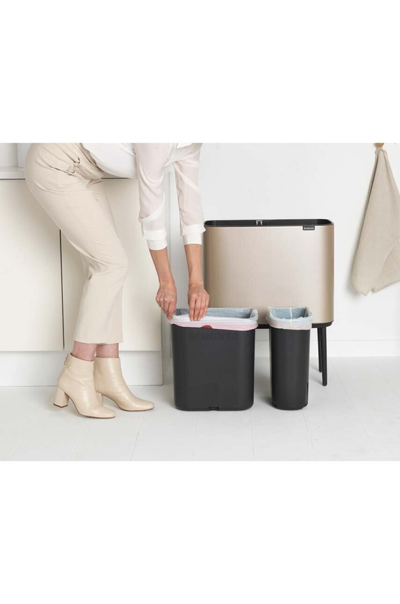 Odpadkový koš Brabantia Bo Touch, 11 + 23 L 304620
