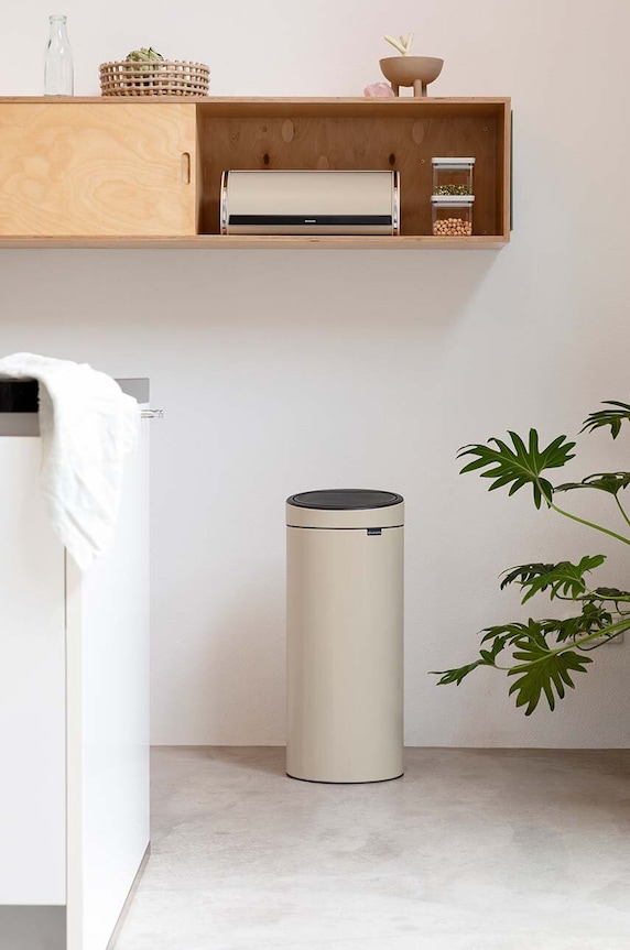 Koš za smeće Brabantia Touch Bin New 30 L bež 149986