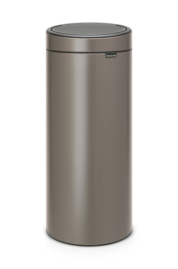 Koš za smeti Brabantia Touch Bin New, 30 L siva 115363